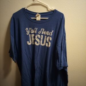 Blue Graphic T-Shirt